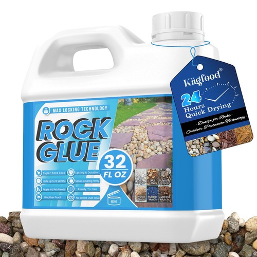 Rock glue 32oz lockdown - glue,