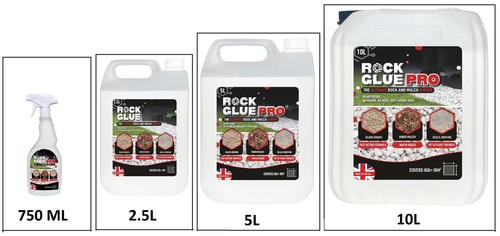 Garden gravel glue - glue, outdoor