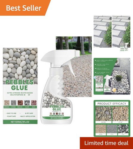 Clear finish gravel glue - finish,