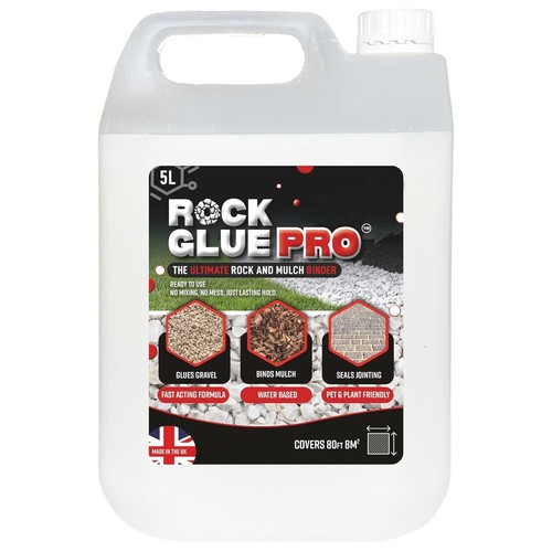 Garden gravel glue - glue, outdoor