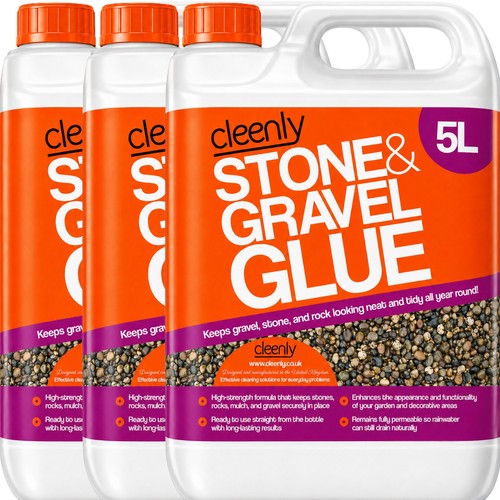 Cleenly stone gravel glue - stone,