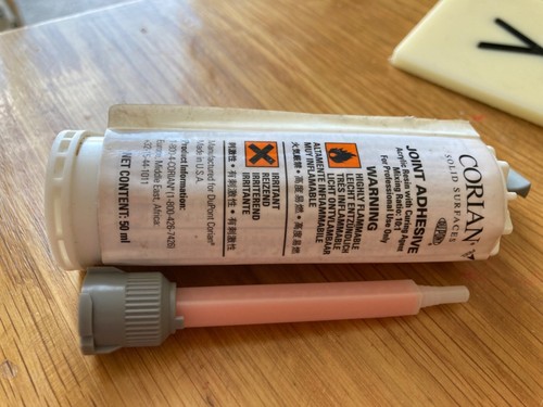 Corian adhesive 50ml blue - corian, 1