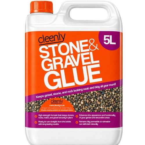 Cleenly stone gravel glue - cleenly,