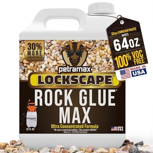 Rock glue for landscaping - for, 32