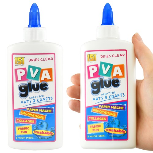 Pva glue clear kids safe - 2x,