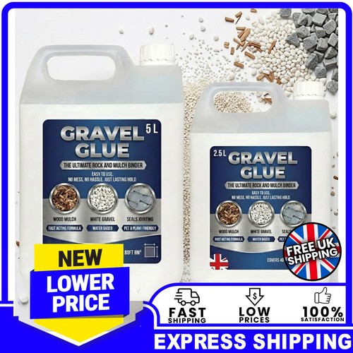 Gravel binder glue - glue, for