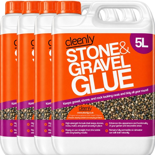 Cleenly stone gravel glue - cleenly,