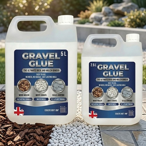 Easy use gravel glue binder - glue,